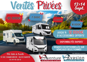 Ventes Privées au Pôle Loisirs de Naintré !